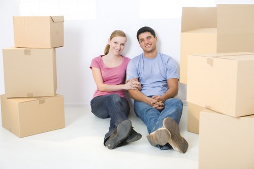 A clean self-storage unit suitable for student items