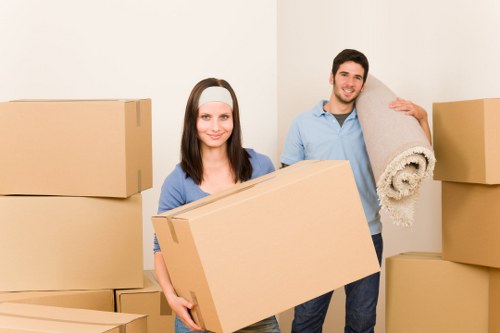Business inventory stored securely using mobile self storage