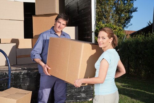 Unpacking and settling into a new home after house removals in Upperclapton